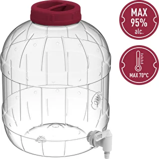 Multifunctional jar with tap 10L – photo 4