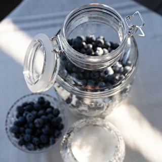 "3l ""Old"" barrel glass jar with clamp lid" – photo 8