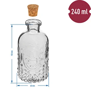 A set of bottles with corks,  240 mL - 4 pcs – photo 5