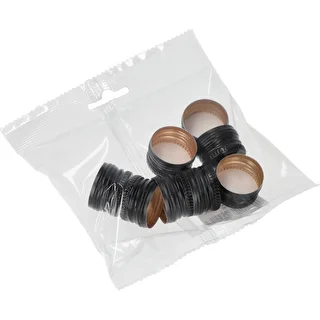 Bottle caps Ø 28/18 mm - black, 8 pcs. – photo 3