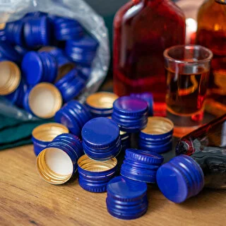 Bottle screw caps 28/18 mm - assorted - 100 pcs. – photo 2