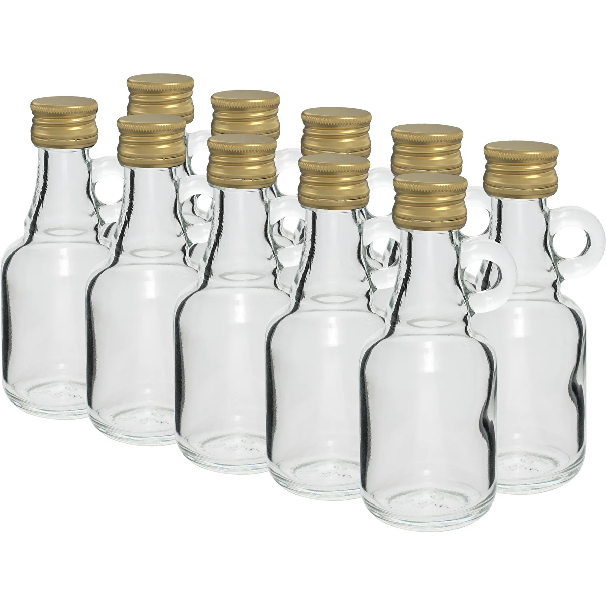40 ml gallone bottle with screw cap - 10 pcs