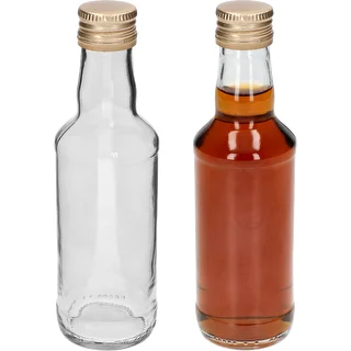 200 ml classic spirits bottle with gold 28 mm screw cap, 1 pc. – photo 3