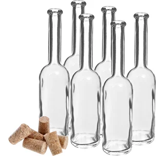 100 ml glass bottle with cork top KK14/10 , 6pcs. – photo 3