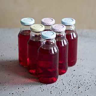 330 mL twist-off juice bottle with screw cap Ø43 - 6 pcs – photo 6