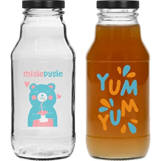 330 ml twist-off bottle with Ø43 cap and colour print - 6 pcs – photo 5