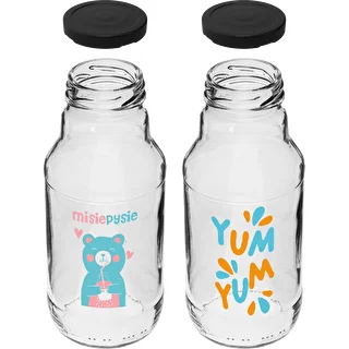 330 ml twist-off bottle with Ø43 cap and colour print - 6 pcs – photo 4