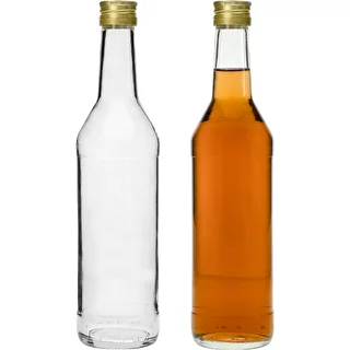 500 ml straight vodka bottle with screw caps - 8 pcs – photo 6