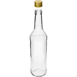 500 ml straight vodka bottle with screw caps - 8 pcs – photo 5