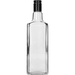 TYNKTURA Decorative Bottle 0.5 L with long black screw cap Ø 28 mm, 1 pc.