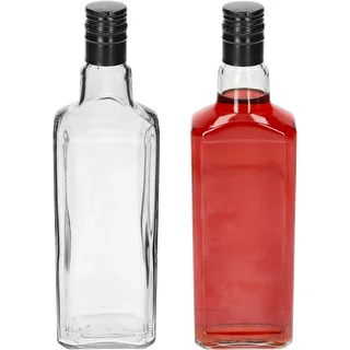 TYNKTURA Decorative Bottle 0.5 L with long black screw cap Ø 28 mm, 1 pc. – photo 3