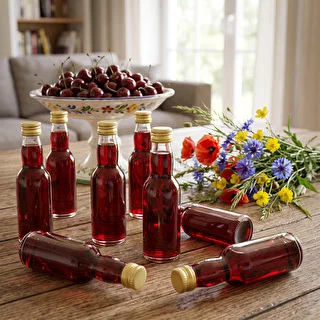 "Maluch" Bottle with Gold Screw Cap, 40 ml, Pack of 10 – photo 10