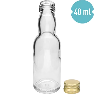 "Maluch" Bottle with Gold Screw Cap, 40 ml, Pack of 10 – photo 6