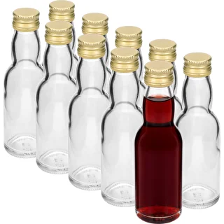 "Maluch" Bottle with Gold Screw Cap, 40 ml, Pack of 10 – photo 2