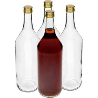 Stołowa 1 L bottle with screw cap - 4 pcs – photo 2