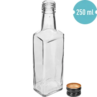 Receptura 250 ml Bottle with Black Cap, 1 pc. – photo 2