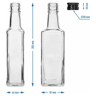 Receptura 250 ml Bottle with Black Cap, 1 pc. – photo 6