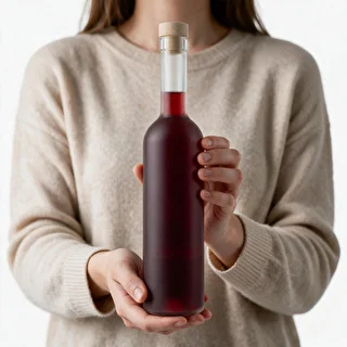 “Frosted” 0.5 L Bottle with Cork, 1 pc. – photo 7