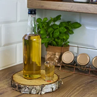 500 ml vodka bottle with black screw cap, 6 pcs. – photo 6