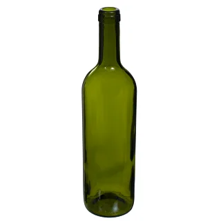 0,75 L Bordeaux glass bottle 8pcs. , olive – photo 3