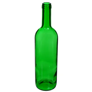 Green 0.75 L wine bottle - 8 pcs shrink-wrap pack – photo 3
