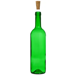 Green 0.75 L wine bottle - 8 pcs shrink-wrap pack – photo 4