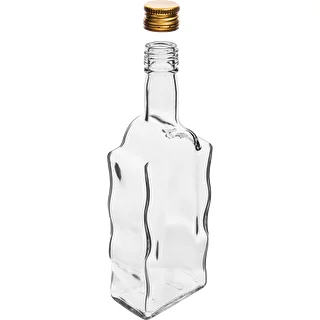 500 ml glass bottle Butelka Klasztorna with screw cap, white - 6pcs. – photo 2