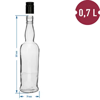 Captain’s Bottle 700 ml with Screw Cap, 1 pc. – photo 4