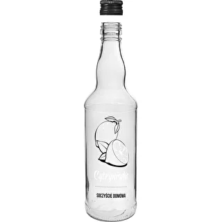 500 ml Bottle with Screw Cap, 'Cytrynówka' Print, 1 pc. – photo 2