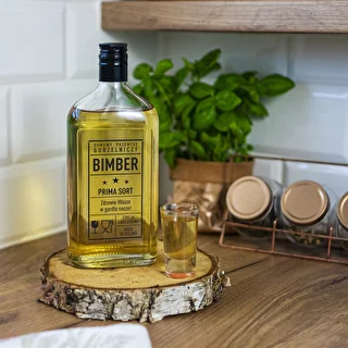 500 ml Flask Bottle with Screw Cap, 'Bimber PRL' Print, 1 pc. – photo 6