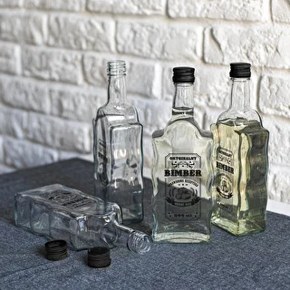 Klasztorna 500 ml Bottle with Screw Cap, "Bimber" Print, 1 pc. – photo 6