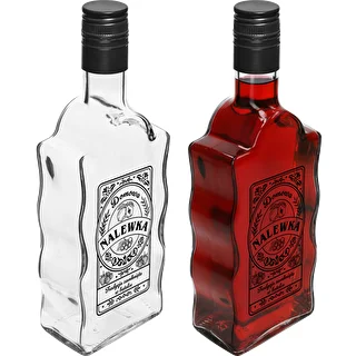 Klasztorna 500 ml Bottle with Screw Cap, 'Nalewka' Print, 1 pc – photo 3