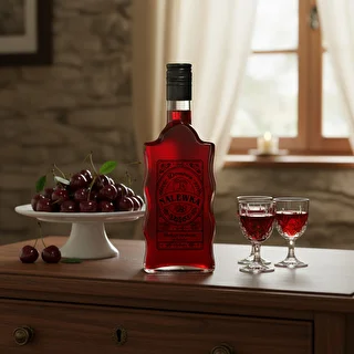 Klasztorna 500 ml Bottle with Screw Cap, 'Nalewka' Print, 1 pc – photo 6