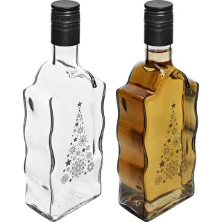 Klasztorna 500 ml Bottle with Screw Cap, "Christmas Tree" Print, 1 pc. – photo 3