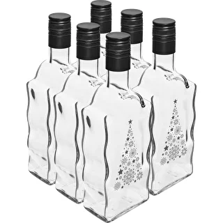 Klasztorna 500 ml Bottle with Screw Cap, "Christmas Tree" Print, 1 pc. – photo 4