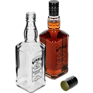 Daniels 500 ml Bottle with Screw Cap, 'Bimber OLD' Print, 1 pc. – photo 4