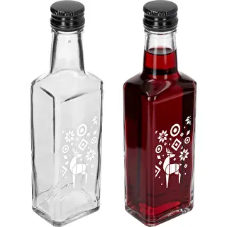 Receptura Bottle, 250 ml with Screw Cap - Christmas Reindeer – photo 3