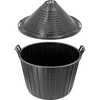 54 L wine demijohn in a plastic basket – photo 5