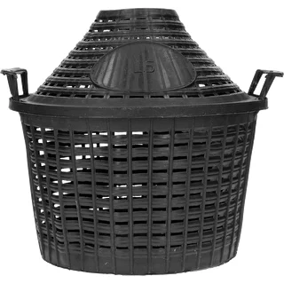 5 L wine demijohn in a plastic basket – photo 5