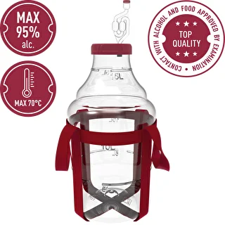 Unbreakable Demijohn - 15 L with braces – photo 5