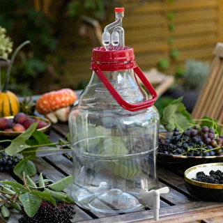 15 L Unbreakable Demijohn with handle and a discharge tap – photo 15