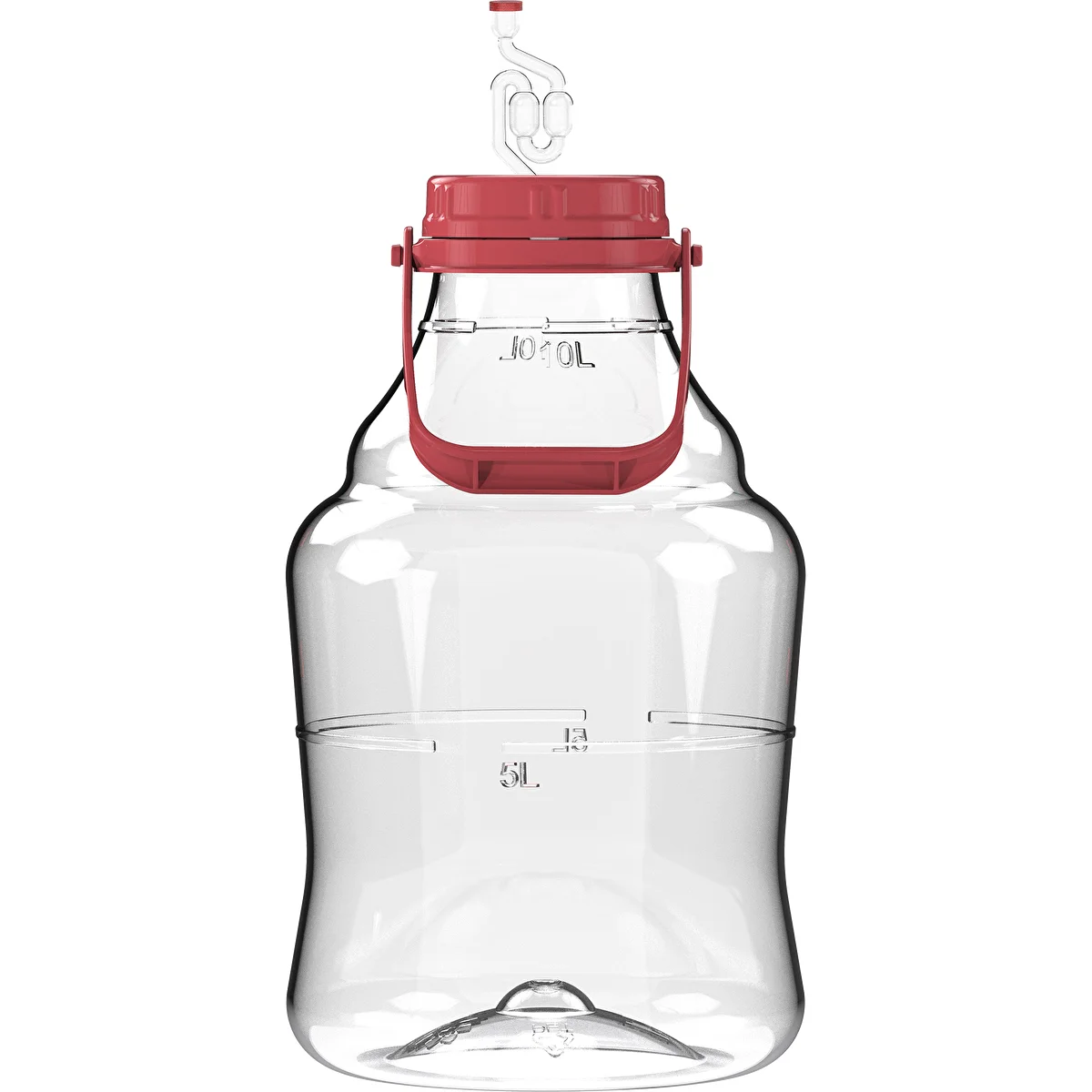 Unbreakable Demijohn - 10 L with handle