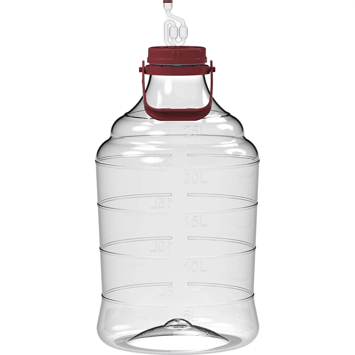 Unbreakable Demijohn - 25 L with handle