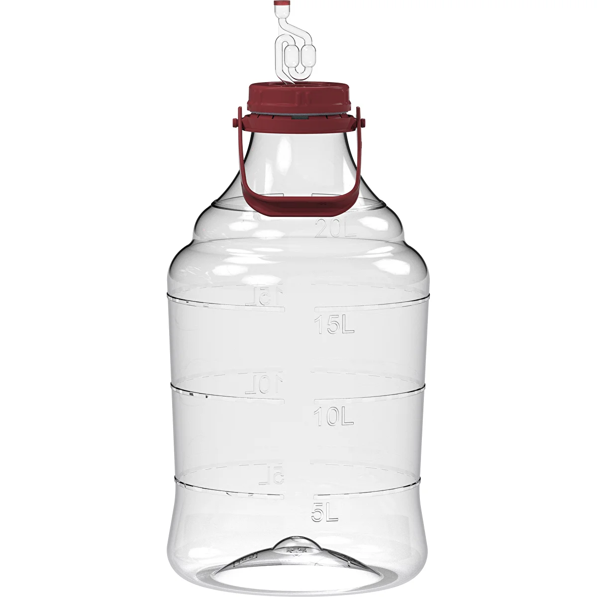 Unbreakable Demijohn - 20 L with handle