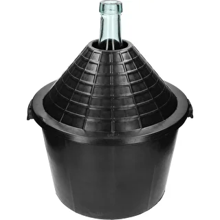 Demijohn for wine in plastic basket 54 L – photo 3