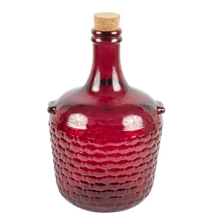 4 L raspberry glass decorative growler / gallon – photo 1