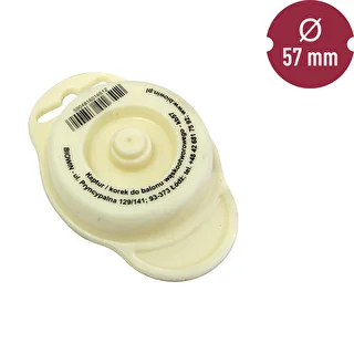 Narrow neck demijohn rubber cap Ø57 mm – photo 2