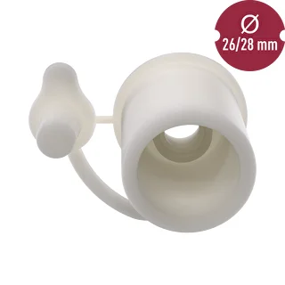 Ø26/28 mm demijohn stopper with a closure – photo 3