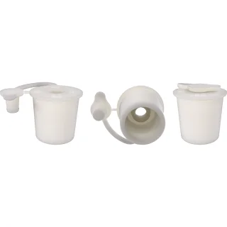 Ø28/32 mm demijohn stopper with a closure