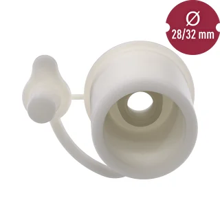 Ø28/32 mm demijohn stopper with a closure – photo 3
